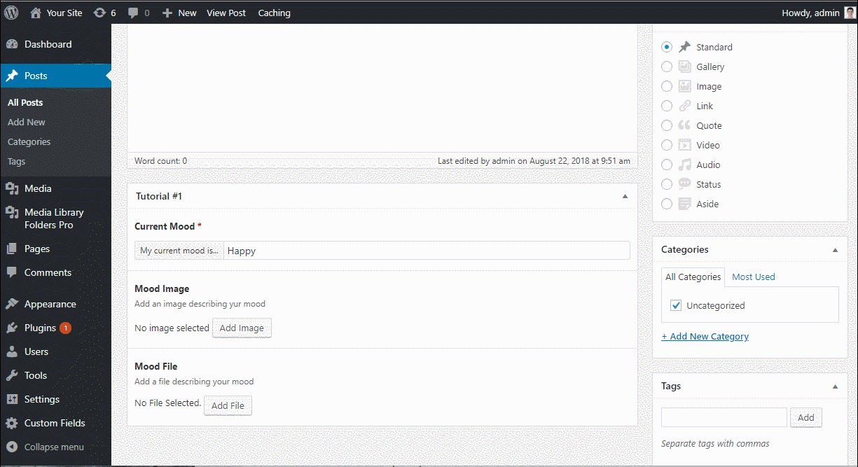 Media Library Folders Pro ACF Integration